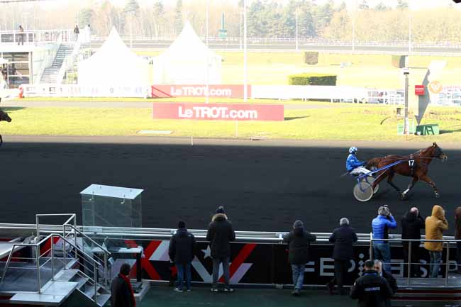 Photo d'arrivée de la course pmu PRIX DE MONS à PARIS-VINCENNES le Jeudi 26 janvier 2017