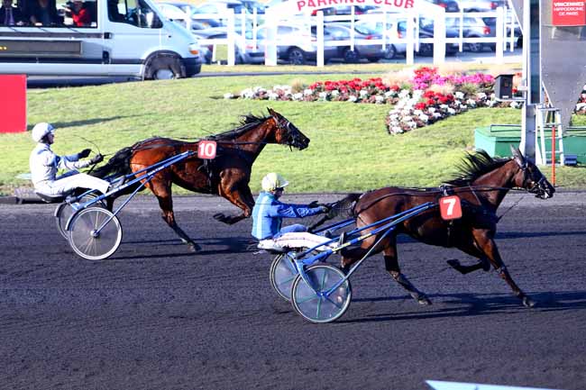 Photo d'arrivée de la course pmu PRIX D'OLORON à PARIS-VINCENNES le Lundi 13 février 2017