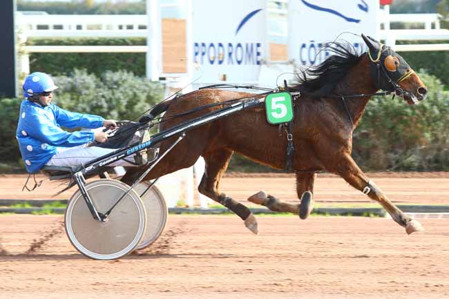 Photo d'arrivée de la course pmu PRIX DE PORTO à CAGNES-SUR-MER le Vendredi 17 février 2017