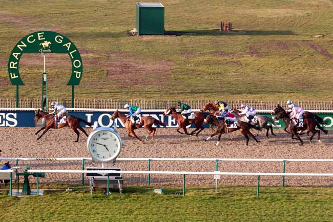 Photo d'arrivée de la course pmu PRIX DE LA FONTAINE SAINT-GERVAIS à CHANTILLY le Vendredi 17 février 2017