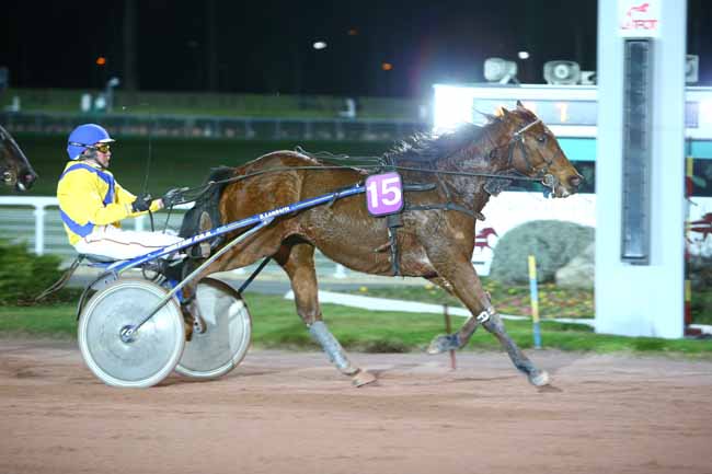 Photo d'arrivée de la course pmu PRIX DE GIRAUMONT à ENGHIEN le Mercredi 22 février 2017