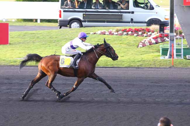Photo d'arrivée de la course pmu PRIX DE VIRE à PARIS-VINCENNES le Jeudi 23 février 2017