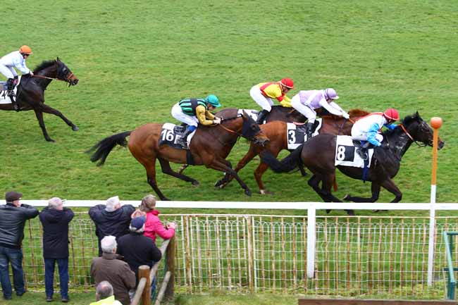 Photo d'arrivée de la course pmu PRIX DE L'ESSONNE à FONTAINEBLEAU le Jeudi 9 mars 2017