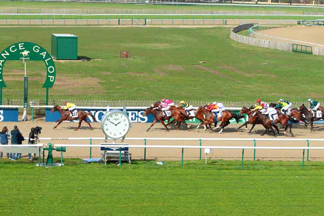 Photo d'arrivée de la course pmu PRIX DU CENTRE D'ENTRAINEMENT à CHANTILLY le Vendredi 10 mars 2017