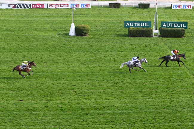 Photo d'arrivée de la course pmu PRIX JEAN-CLAUDE EVAIN à AUTEUIL le Dimanche 12 mars 2017