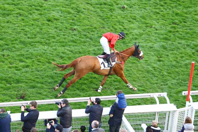Photo d'arrivée de la course pmu PRIX VENTRILOQUE à AUTEUIL le Dimanche 12 mars 2017