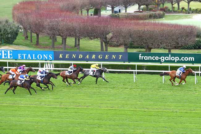 Photo d'arrivée de la course pmu PRIX DU PERIGORD à SAINT-CLOUD le Jeudi 23 mars 2017
