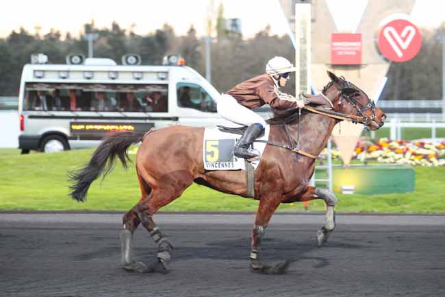 Photo d'arrivée de la course pmu PRIX MONOCEROS à PARIS-VINCENNES le Vendredi 31 mars 2017