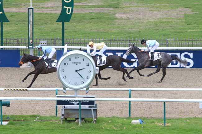 Photo d'arrivée de la course pmu PRIX DU BOIS DE ROSIERE à CHANTILLY le Mardi 4 avril 2017