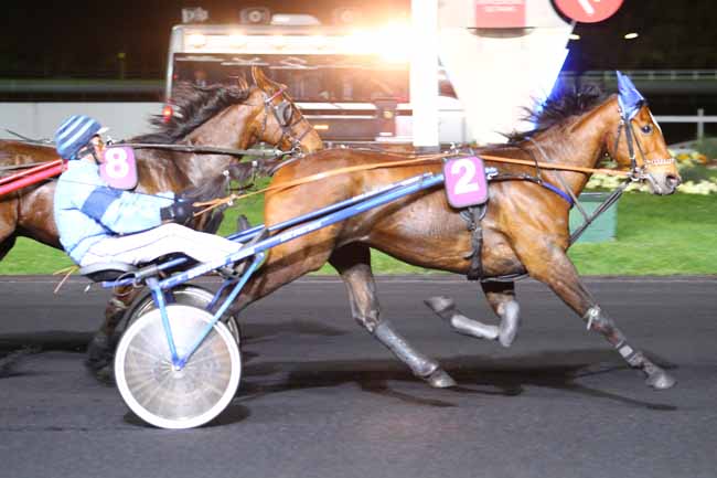 Photo d'arrivée de la course pmu PRIX BAVARIA à PARIS-VINCENNES le Mardi 11 avril 2017