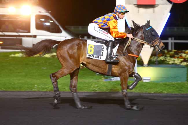 Photo d'arrivée de la course pmu PRIX CHLOE à PARIS-VINCENNES le Vendredi 14 avril 2017