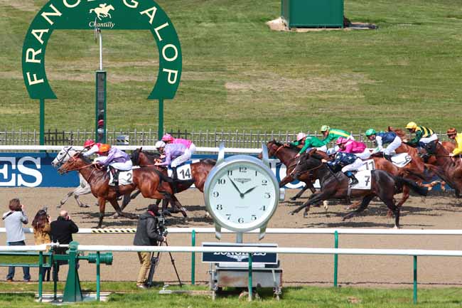 Photo d'arrivée de la course pmu PRIX KILT à CHANTILLY le Jeudi 20 avril 2017