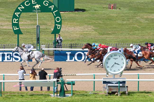 Photo d'arrivée de la course pmu PRIX DU BU à CHANTILLY le Jeudi 20 avril 2017