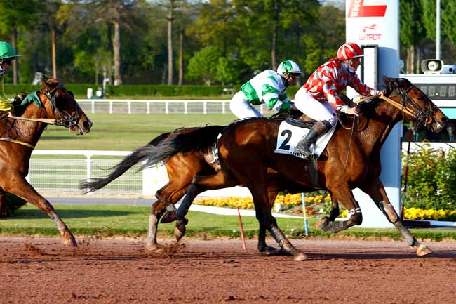 Photo d'arrivée de la course pmu PRIX DE L'ELYSEE à ENGHIEN le Jeudi 20 avril 2017