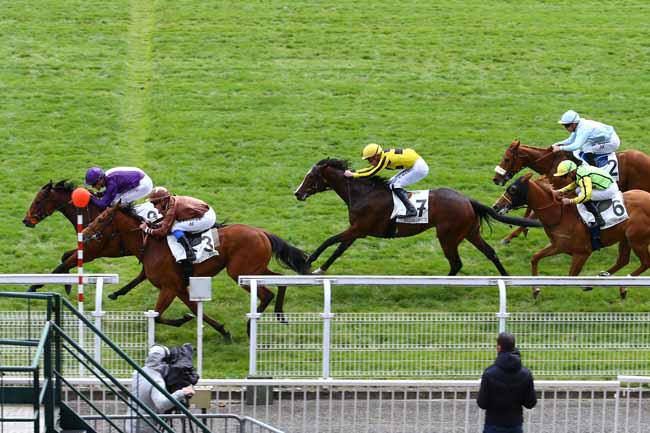 Photo d'arrivée de la course pmu PRIX DE RUEIL à MAISONS-LAFFITTE le Mardi 25 avril 2017