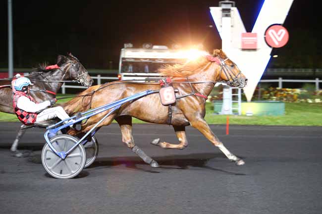 Photo d'arrivée de la course pmu PRIX CLAUDIA à PARIS-VINCENNES le Vendredi 28 avril 2017