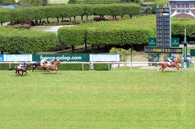 Photo d'arrivée de la course pmu PRIX PAS DE DEUX à SAINT-CLOUD le Lundi 1 mai 2017