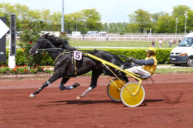 Photo d'arrivée de la course pmu GRAND PRIX DU CENTRE-EST à LYON LA SOIE le Mercredi 3 mai 2017