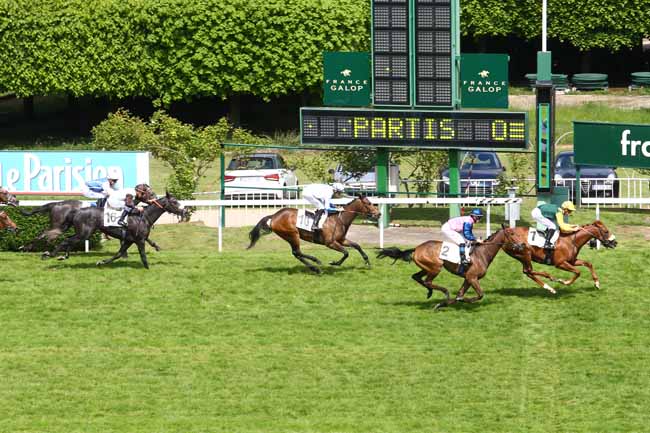 Photo d'arrivée de la course pmu PRIX DU BEL AIR à SAINT-CLOUD le Lundi 8 mai 2017