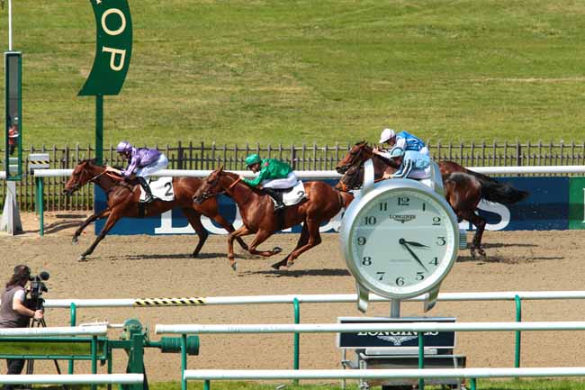 Photo d'arrivée de la course pmu PRIX SERGE BOIREAU à CHANTILLY le Mercredi 10 mai 2017