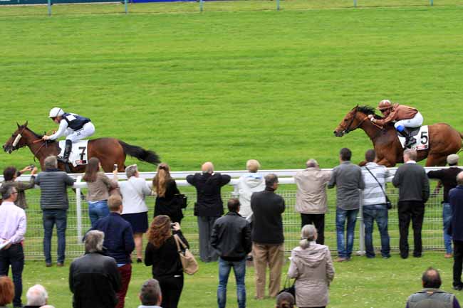 Photo d'arrivée de la course pmu PRIX DE SAINT-GERMAIN à DEAUVILLE le Samedi 13 mai 2017