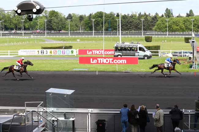 Photo d'arrivée de la course pmu PRIX DE RENNES à PARIS-VINCENNES le Samedi 13 mai 2017