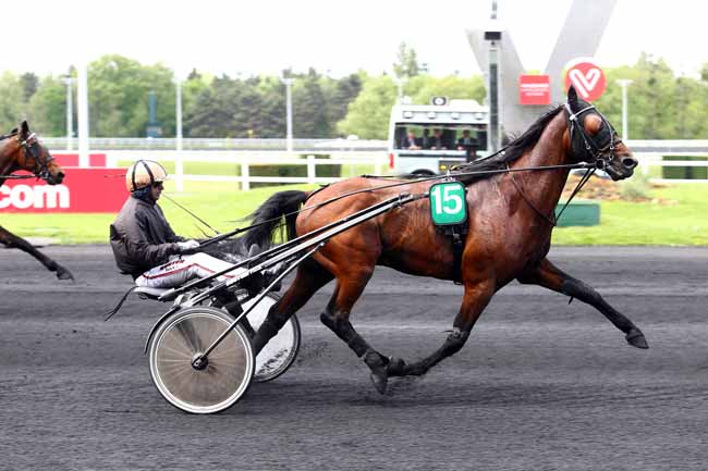 Photo d'arrivée de la course pmu PRIX JEAN GABIN à PARIS-VINCENNES le Samedi 13 mai 2017