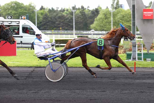 Photo d'arrivée de la course pmu PRIX DE DREUX à PARIS-VINCENNES le Samedi 13 mai 2017