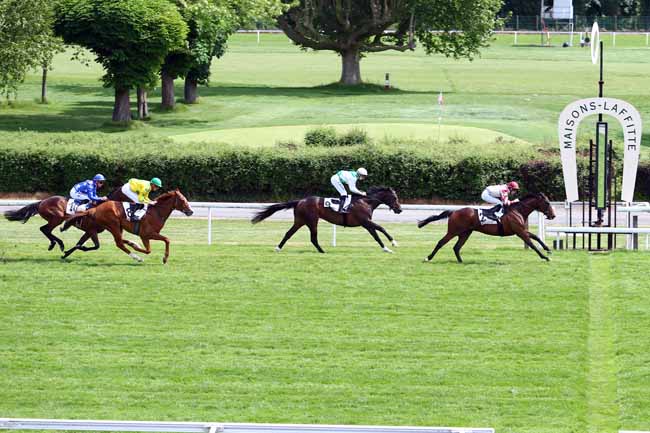 Photo d'arrivée de la course pmu PRIX LE CAPUCIN à MAISONS-LAFFITTE le Mercredi 17 mai 2017
