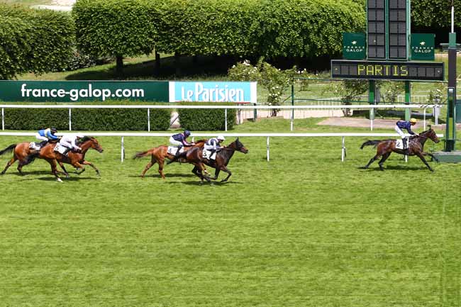 Photo d'arrivée de la course pmu PRIX CORRIDA à SAINT-CLOUD le Mardi 23 mai 2017