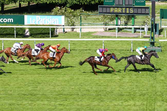 Photo d'arrivée de la course pmu PRIX DE BEAUVAL à SAINT-CLOUD le Mardi 23 mai 2017