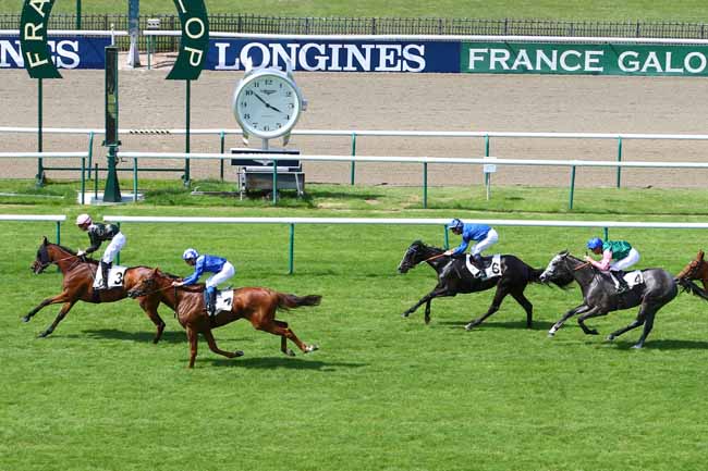 Photo d'arrivée de la course pmu PRIX FINLANDE à CHANTILLY le Dimanche 28 mai 2017
