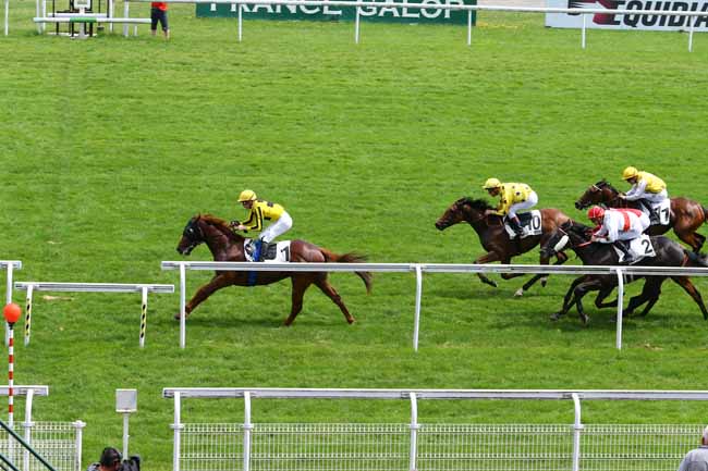 Photo d'arrivée de la course pmu PRIX DE CHANTELOUP à MAISONS-LAFFITTE le Lundi 29 mai 2017