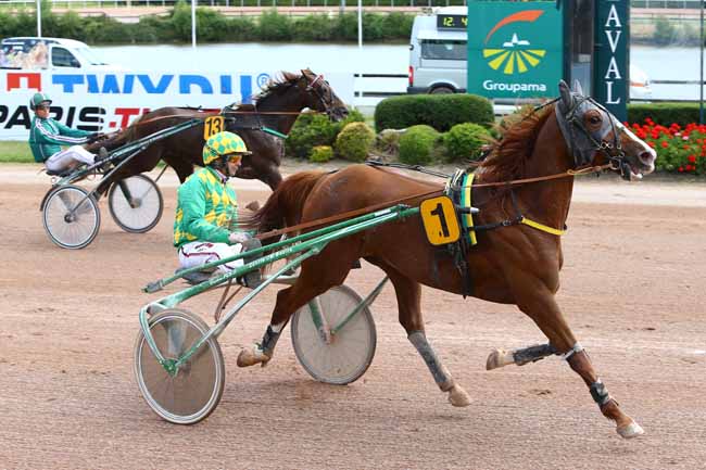 Photo d'arrivée de la course pmu PRIX BARON GUY DE MEYNARD (GR A) à LAVAL le Mercredi 7 juin 2017