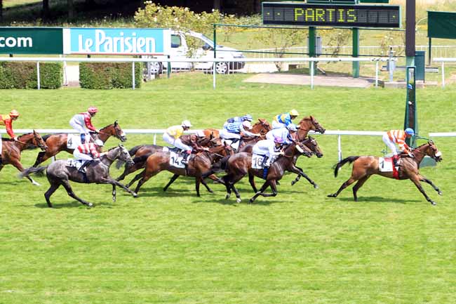 Photo d'arrivée de la course pmu PRIX DU MANDINET à SAINT-CLOUD le Jeudi 15 juin 2017