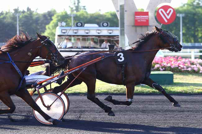 Photo d'arrivée de la course pmu PRIX EUDORA à PARIS-VINCENNES le Vendredi 16 juin 2017