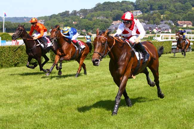 Photo d'arrivée de la course pmu PRIX JASON à CLAIREFONTAINE le Lundi 19 juin 2017