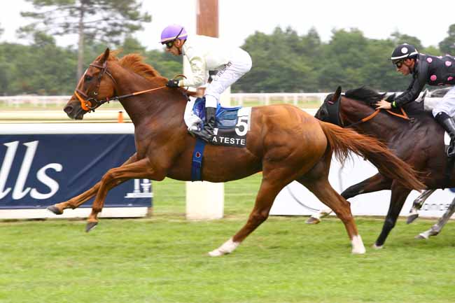 Photo d'arrivée de la course pmu PRIX DE LA BASE AERIENNE 120 DE CAZAUX à LA TESTE DE BUCH le Jeudi 22 juin 2017