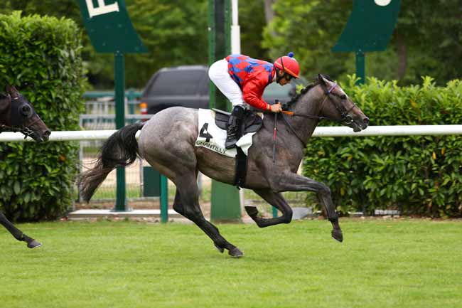 Photo d'arrivée de la course pmu PRIX PENSBURY à CHANTILLY le Vendredi 23 juin 2017