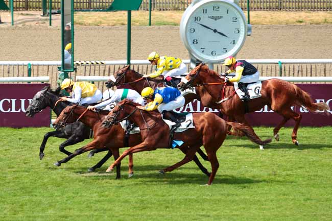 Photo d'arrivée de la course pmu PRIX LA MOSKOWA à CHANTILLY le Vendredi 23 juin 2017