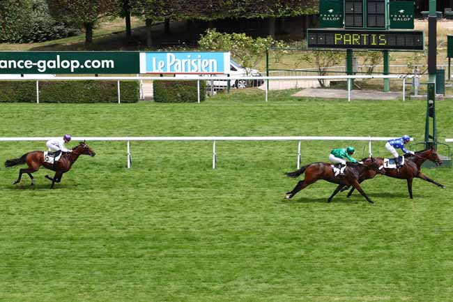 Photo d'arrivée de la course pmu PRIX MORDANT à SAINT-CLOUD le Lundi 26 juin 2017