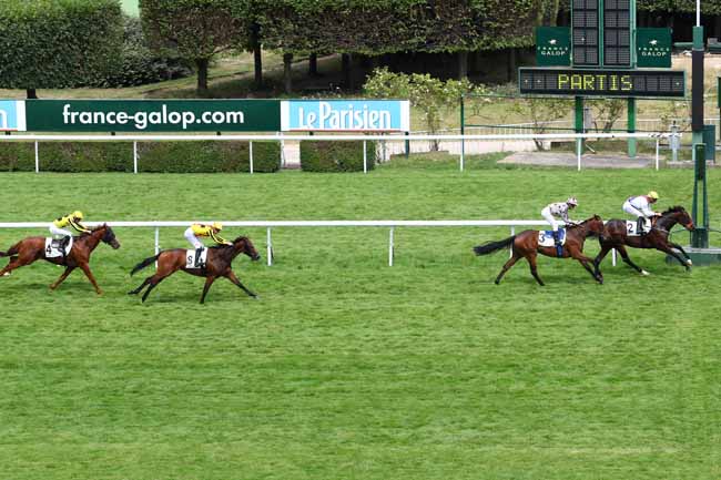 Photo d'arrivée de la course pmu PRIX D'ORGEVAL à SAINT-CLOUD le Lundi 26 juin 2017