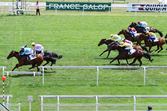 Photo d'arrivée de la course pmu PRIX DE LA FORET DE SAINT-GERMAIN à MAISONS-LAFFITTE le Mercredi 28 juin 2017