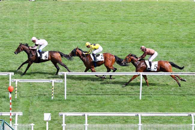 Photo d'arrivée de la course pmu PRIX DE MONTESSON à MAISONS-LAFFITTE le Mercredi 28 juin 2017