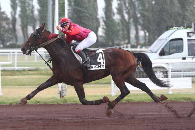 Photo d'arrivée de la course pmu PRIX DE CARPENTRAS à VICHY le Jeudi 29 juin 2017