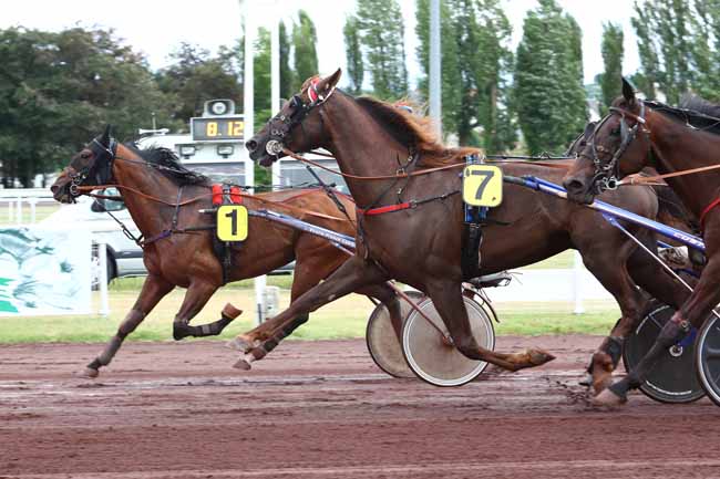 Photo d'arrivée de la course pmu PRIX PIERRE COULON à VICHY le Jeudi 29 juin 2017