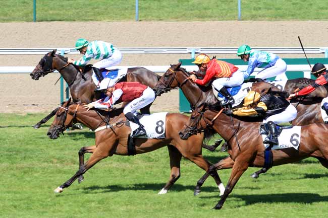 Photo d'arrivée de la course pmu PRIX DE LA MUANCE à DEAUVILLE le Mercredi 5 juillet 2017