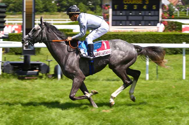 Photo d'arrivée de la course pmu PRIX DE LA VILLE SAINT-PIERRE-AZIF à CLAIREFONTAINE le Jeudi 6 juillet 2017