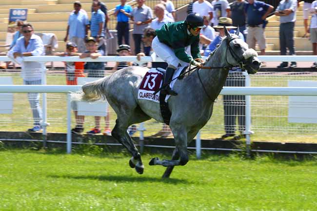 Photo d'arrivée de la course pmu PRIX DE LA VILLE DE BLONVILLE-SUR-MER à CLAIREFONTAINE le Jeudi 6 juillet 2017