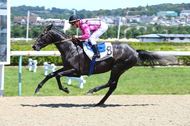 Photo d'arrivée de la course pmu PRIX D'ORBEC à DEAUVILLE le Vendredi 7 juillet 2017